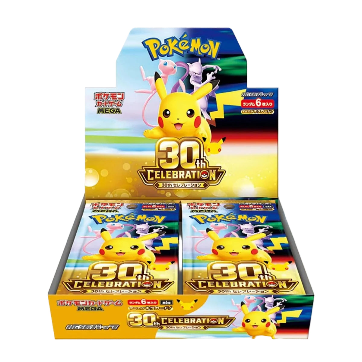 2x M6a 30th CELEBRATION Booster Box Japanese